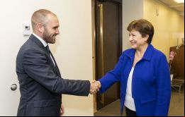Guzmán se lleva particularmente bien con Georgieva