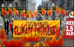 Las restricciones de viaje han dejado fuera de Glasgow a muchos activistas