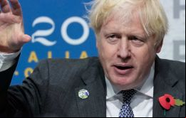  La tragedia es que el cambio climático no es una película, dijo Johnson.