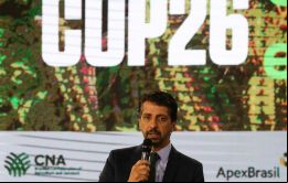 Brasil estuvo representado en Glasgow por el ministro de Medio Ambiente, Joaquim Leite