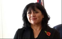 La reelecta Lucila Leona Vidal Roberts, de origen chileno resultó la legisladora que más apoyo cosechó en la circunscripción de la capital Stanley  
