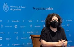 Vizzotti se comprometió a atender las necesidades de “las personas que van y vienen por el día o tienen una situación distinta al turismo”
