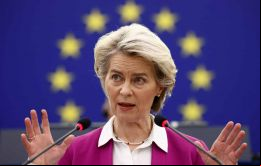 Ursula von der Leyen habló de cerrar las fronteras con los países afectados por la variante B.1.1.529.