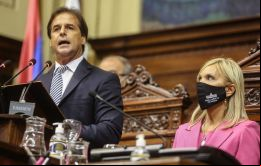 Es el cuarto viaje de Lacalle Pou al extranjero desde que asumió el cargo el 1 de marzo de 2020.