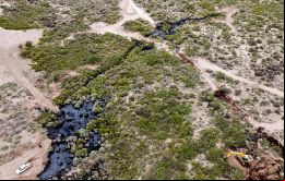 El derrame equivalió a 20,125 barriles de crudo