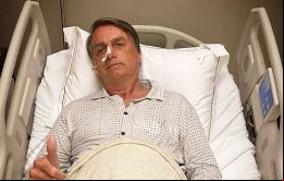 Bolsonaro comenzó a sentirse mal después del almuerzo del domingo