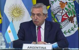 Te sientes mucho más fuerte sabiendo que tus hermanos latinoamericanos y caribeños te acompañan, dijo el mandatario argentino.