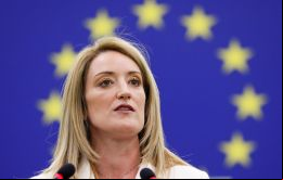 Metsola fue votada por 458 de los 705 eurodiputados
