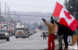 Trudeau dijo que los manifestantes eran una pequeña minoría marginal con opiniones inaceptables.