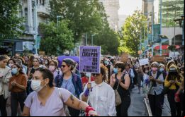 Se ha denunciado una serie de violaciones en las últimas semanas, lo que provocó una reacción de los grupos feministas. Foto: Sebastián Astorga