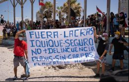 La marcha del domingo se denominó No más violencia
