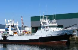 La empresa propietaria del navío también opera en el Atlántico Sur y en otras partes del mundo