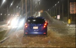 Para el miércoles se esperan lluvias, tormentas eléctricas y vientos de hasta 120 km/h