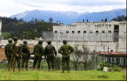 La mayoría de los delitos en las cárceles ecuatorianas están vinculados a los cárteles de la droga de Colombia y México. Foto: EFE/ Robert Puglla