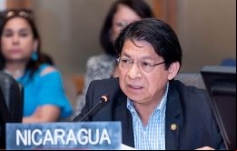 La OEA representa la decadencia de una institución reducida a la servidumbre al yanqui, dijo Moncada  