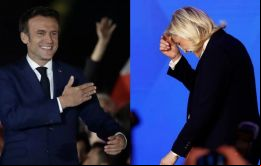 Ya no soy el candidato de un bando, sino el presidente de todos nosotros, dijo Macron en su discurso de victoria