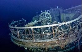 El “Endurance” hundido en 1915 y descubierto a 3,000 metros de profundidad en el Mar de Weddell en febrero pasado  (Foto Falklands Maritime Heritage Trust)