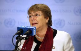 Bachelet cree que hay esperanza con la nueva Constitución de Chile
