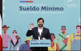 Boric elogió que las dos Cámaras del Congreso aprobaran por unanimidad el proyecto de ley