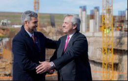 Las centrales eléctricas van a toda máquina, pero la reapertura del paso fronterizo local no tanto, itieron Abdo y Fernández 