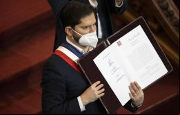 La mayoría de las encuestas pronostican que el voto de rechazo se impondrá en el plebiscito de septiembre, a pesar de las esperanzas de Boric