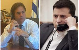 Zelenski pidió a Uruguay y a otras naciones latinoamericanas que impongan sanciones contra Rusia
