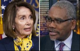Junto a Pelosi viaja el presidente de la Comisión de Asuntos Exteriores de la Cámara, Gregory Meeks  