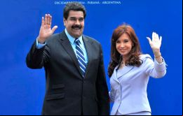 Según el dirigente venezolano, CFK es la más digna heredera de Juana Azurduy y Evita Perón 