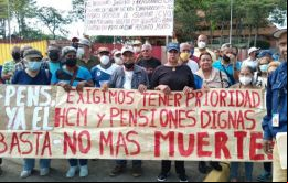 El instructivo de la Onapre ha hecho que se quiten la mayoría de los bonos, explicaron los manifestantes