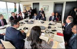 AMLO y Blinken también revisaron otros temas como la migración, y la seguridad (de cara a la reunión de alto nivel del próximo mes en Washington DC)