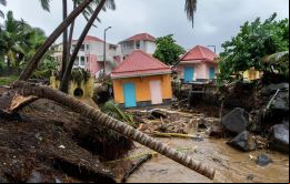 Las autoridades locales temen inundaciones catastróficas a medida que la tormenta avanza hacia la República Dominicana