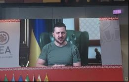La asamblea anual de la OEA comenzó el miércoles con un mensaje de vídeo del presidente ucraniano Volodymyr Zelensky