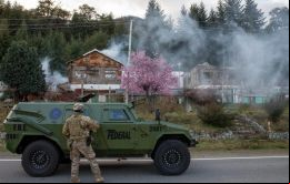 Las fuerzas federales no utilizaron armas letales, explicó Fernández