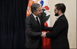 Blinken celebró la postura crítica de Boric contra las violaciones de los derechos humanos en Venezuela y Nicaragua 