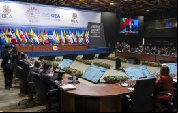 El Secretario General Almagro también subrayó el apoyo de la OEA a Argentina en la cuestión de las Malvinas