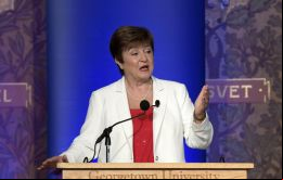“Nuestro compromiso es con el pueblo argentino”, insistió Georgieva