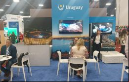 Uruguay contó con un stand de 28 metros cuadrados con espacios para reuniones privadas y de grupos y operadores participantes.