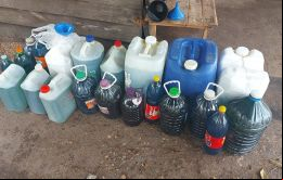 Este miércoles, Aduanas de Uruguay desbarató una organización que entraba combustible de Argentina e incautó 950 litros.