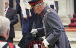 Se prestó especial atención al 40º aniversario de la Guerra de las Falkland, con muchos veteranos desfilando 