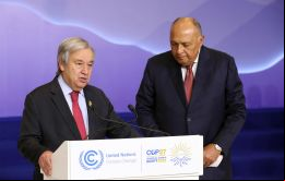 No se trata sólo de mantener el objetivo de 1,5°C: se trata de mantener a la gente viva, subrayó Guterres 