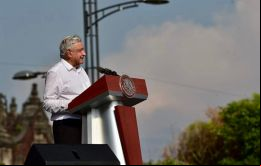 Junto a AMLO marcharon este domingo los llamados corcholatas, los tres aspirantes a sucederlo: Claudia Sheinbaum; Marcelo Ebrard, y Adán Augusto.