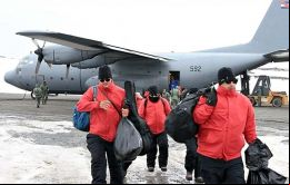 Es la primera campaña antártica de Uruguay después de las restricciones de la pandemia COVID-19. 