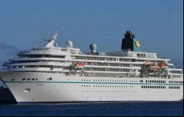 El MS Amadea, de construcción japonesa, arribará el 3 de enero