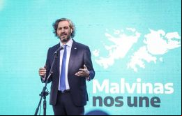 El canciller Santiago Cafiero en Mar del Plata