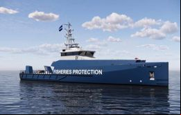 La nueva patrulla de vigilancia pesquera FPV Lilibet ha completado pruebas de mar y se apresta a salir hacia las Falklands