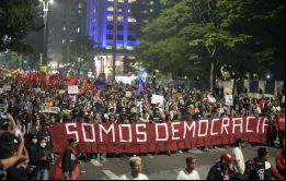 Los manifestantes también pidieron la detención del expresidente Jair Bolsonaro