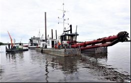 Los ingenieros estadounidenses están diseñando una estrategia basada en su experiencia sobre la navegabilidad del río Misisipi, explicó Martínez