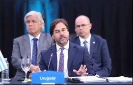 Aquí hay países que no respetan la democracia, ni las instituciones, ni los derechos humanos, dijo Lacalle en obvia referencia a Cuba, Nicaragua y Venezuela