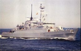 El HMS Ambuscade fue retirado del servicio y vendido a Pakistán, donde se convirtió en el PNS Tariq 