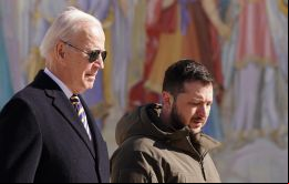 Ucrania nunca será una victoria para Rusia. Nunca, dijo Biden.